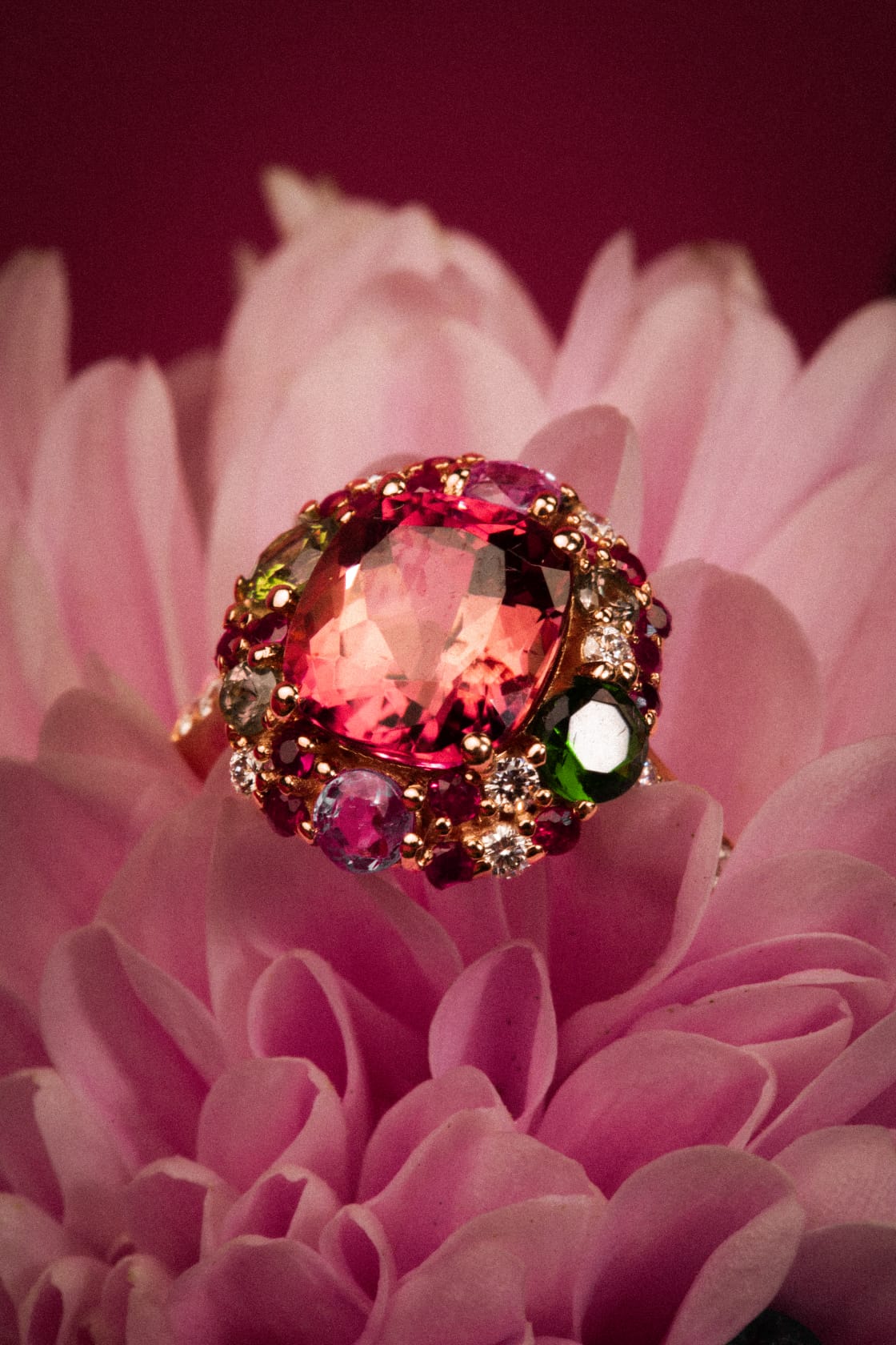 Original Cushion - Pink Green