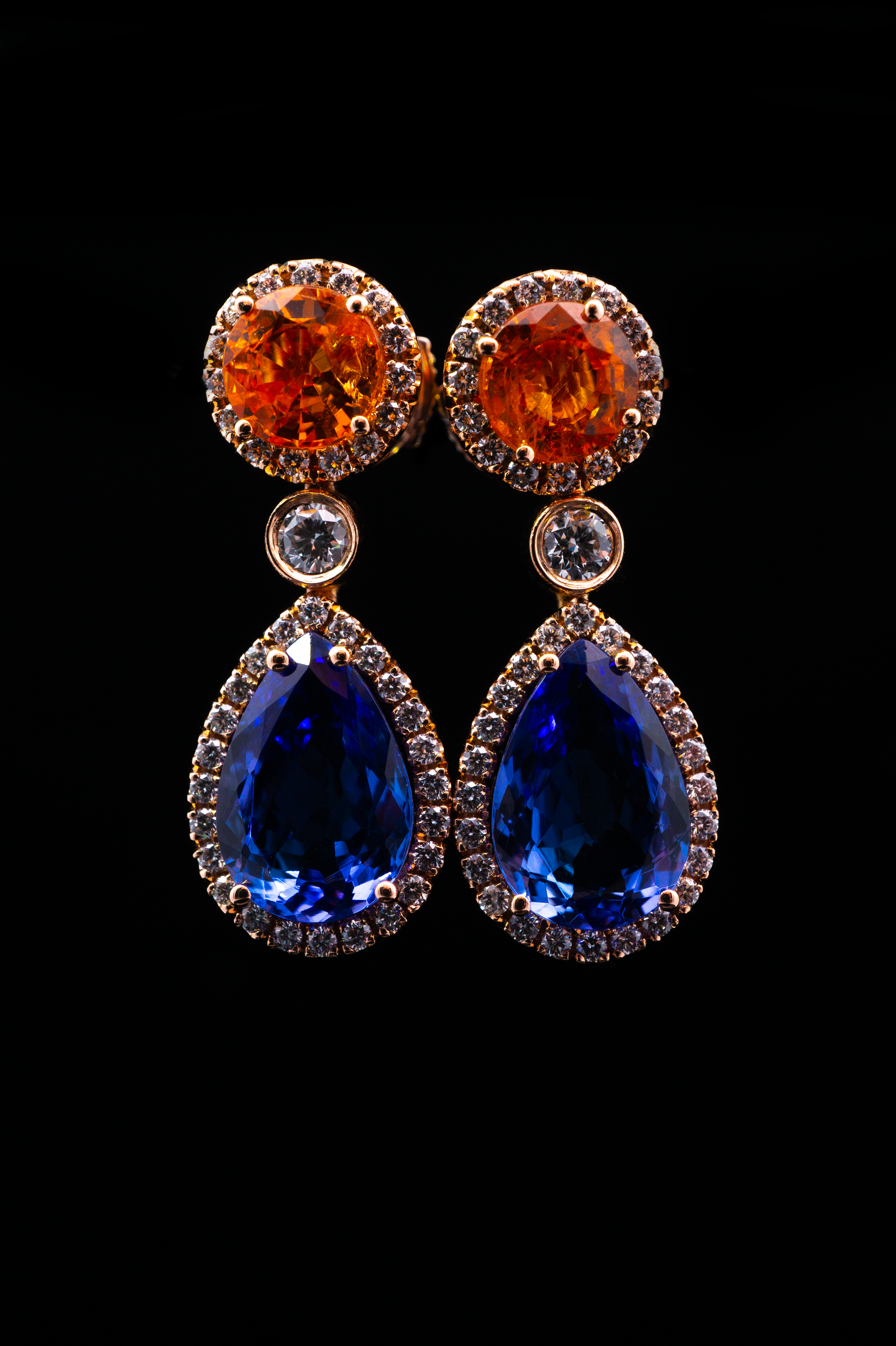 Blue Orange - Pair