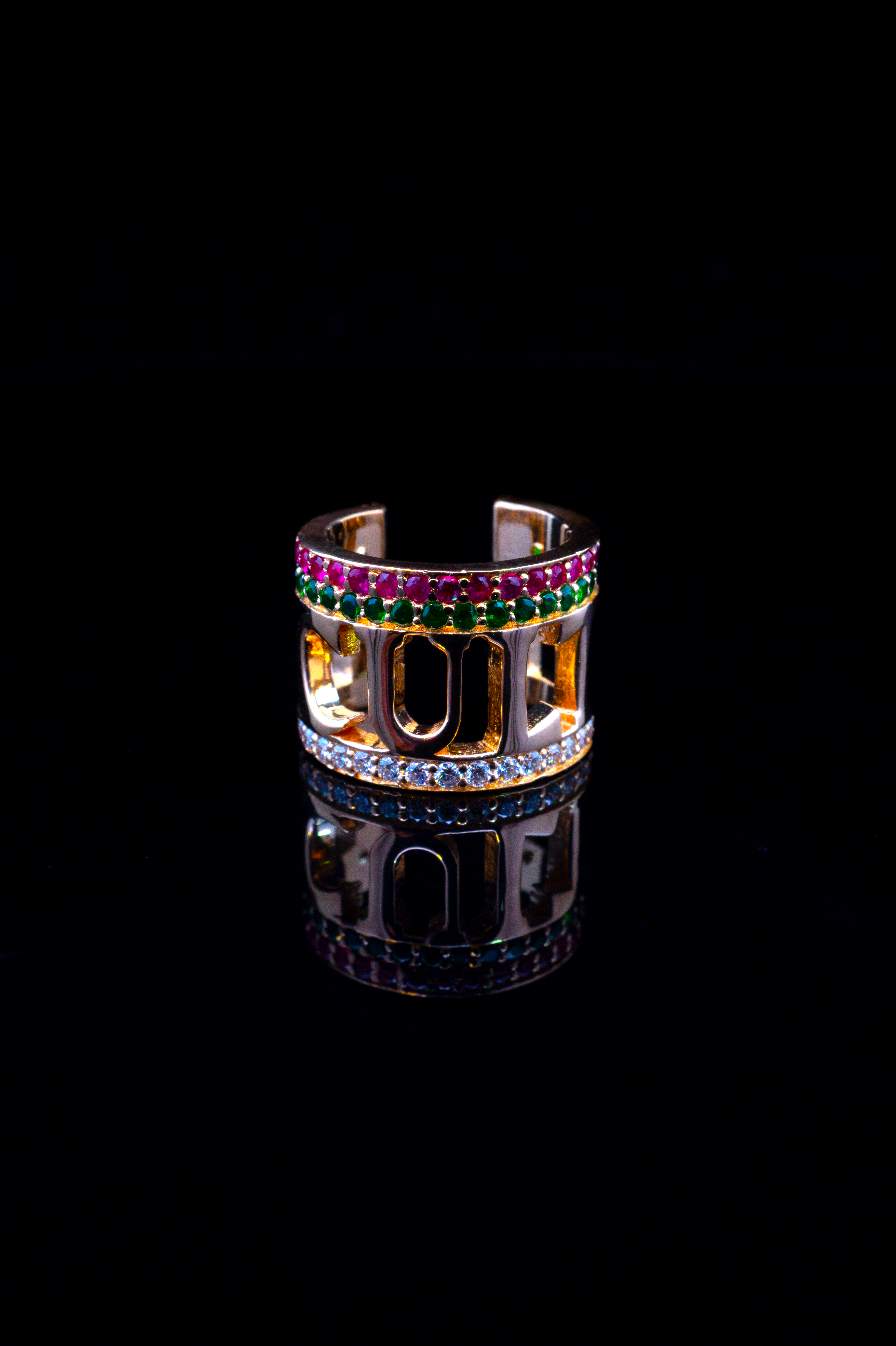 Cult Cuff - House blends and diamonds.