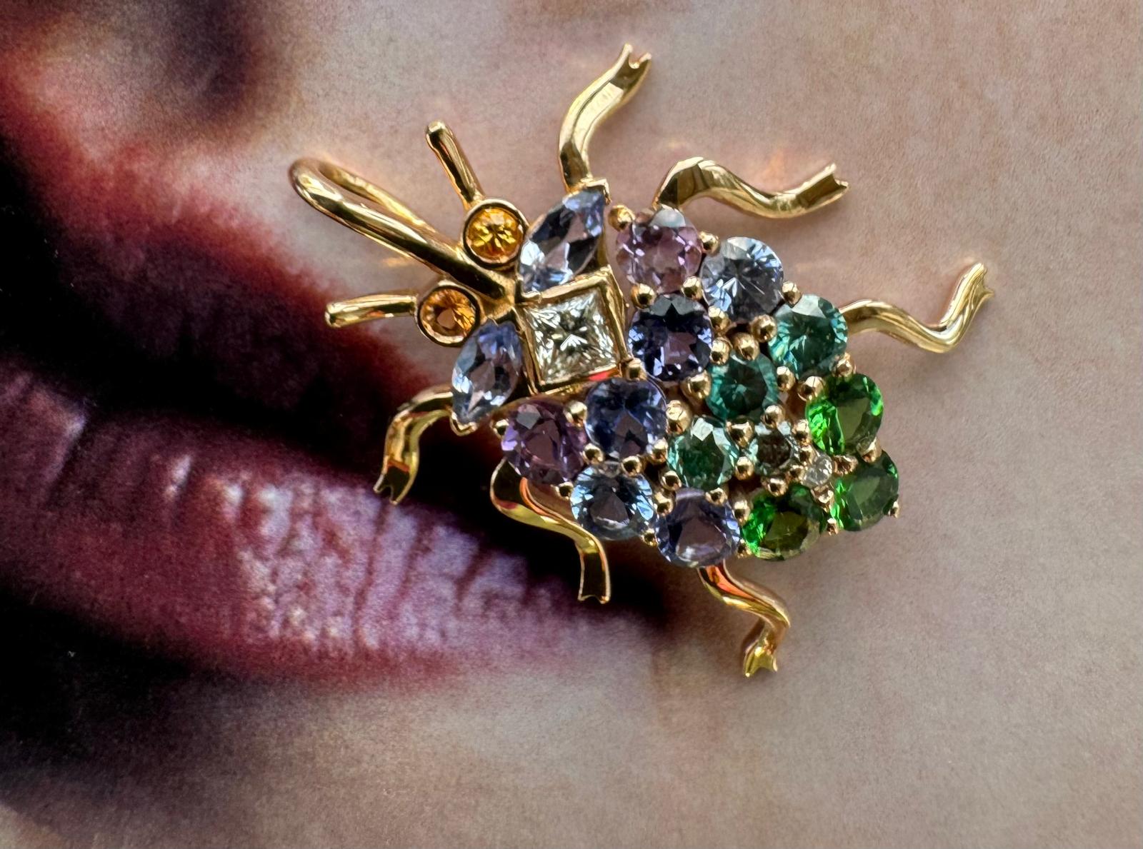 Monsieur Hatry III (Beetles) - L - Blue Green Special Case