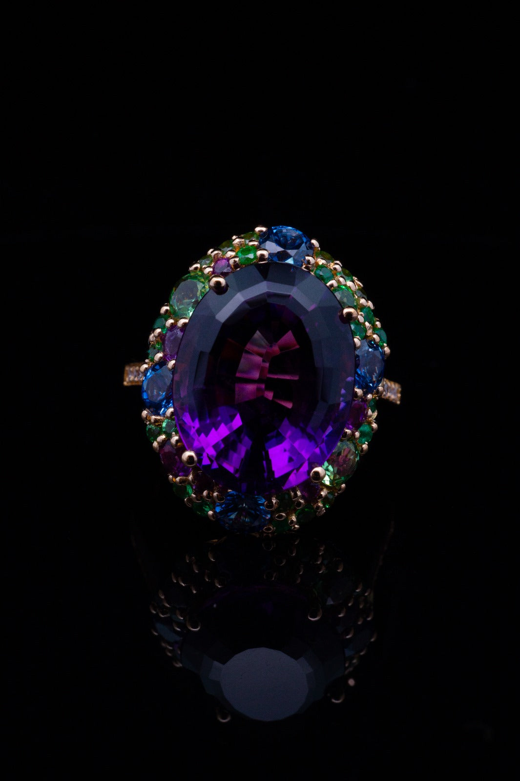 Original Oval - Purple Blue